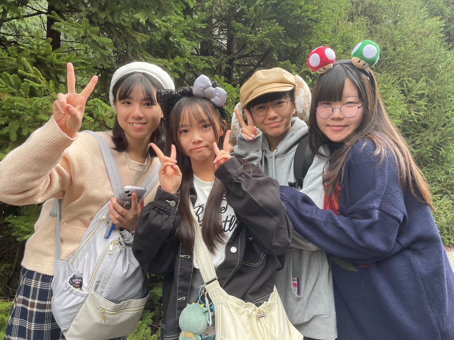ユニバ　安定のJK